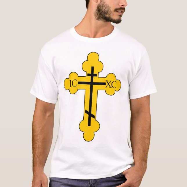 Camiseta Cruz del este (Anverso)