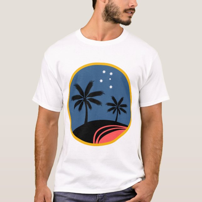 Camiseta Cruz del Sur en los cielos tropicales (Anverso)