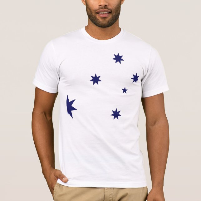 Camiseta cruz del sur - modificada para requisitos (Anverso)