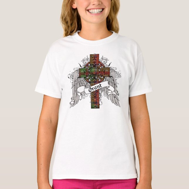 Camiseta Cruz del tartán de Grant (Anverso)