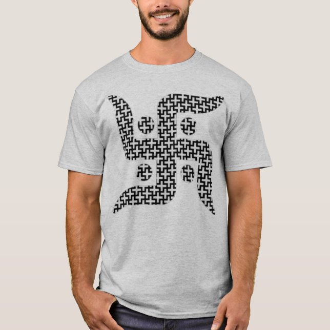 Camiseta + Cruz gamada Jain (Anverso)
