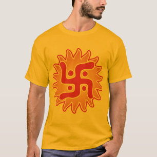 Camiseta Cruz gamada: Símbolo tradicional indio