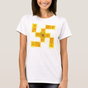Camiseta Cruz gamada tradicional india