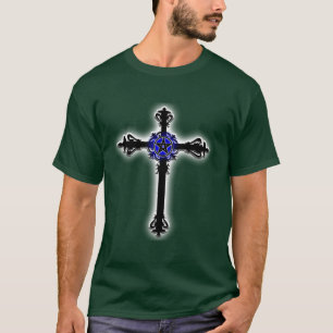 Camiseta Cruz gótica