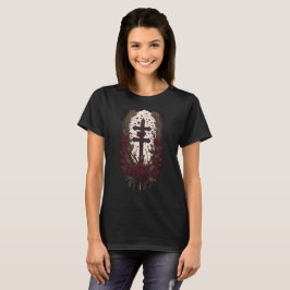 Camiseta Cruz gótica tatuta 25
