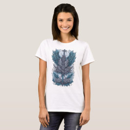 Camiseta Cruz gótica tatuta 43