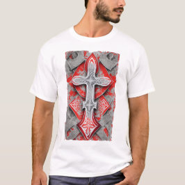 Camiseta Cruz gótica tatuta 47