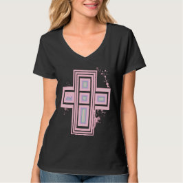 Camiseta cruz grafiti Super Pastel Goth