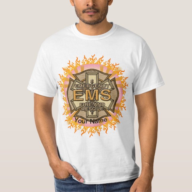 Camiseta Cruz maltesa EMS (Anverso)