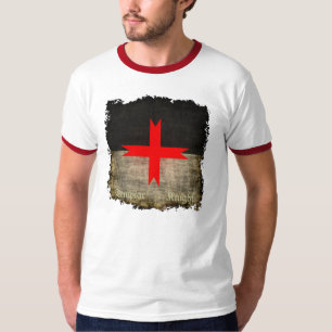 Camiseta Cruz medieval de los Caballeros Templarios