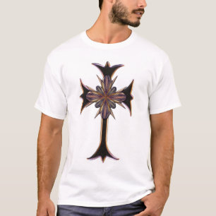 Camiseta Cruz Ornate