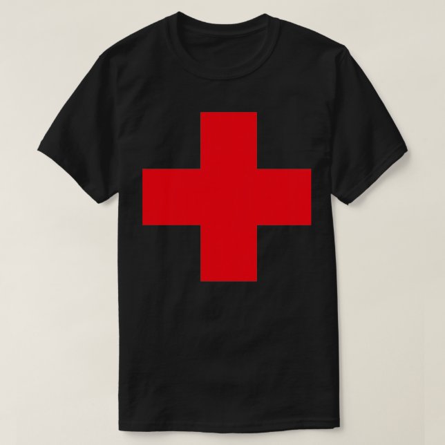 Camiseta Cruz Roja (Diseño del anverso)