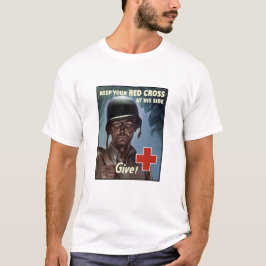 Camiseta Cruz Roja de la Segunda Guerra Mundial