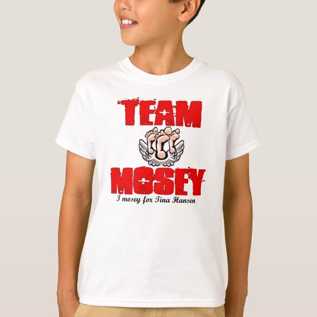 Camiseta Cruz Roja para los niños (Anverso)