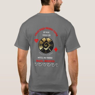 Camiseta Cruz Roja Primo Tapia T shirt.  Back Logo