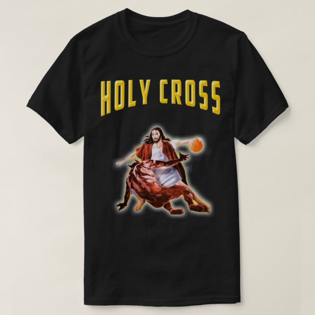 Camiseta cruz sagrada de jesús (Diseño del anverso)