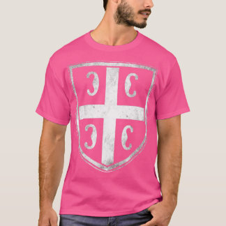 Camiseta Cruz serbia 1