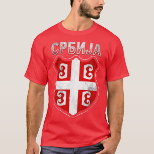 Camiseta Cruz Serbia Srbija