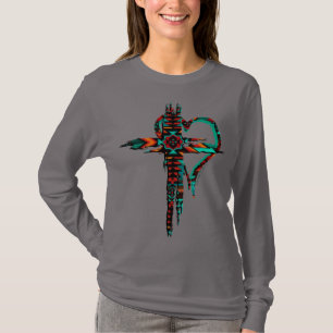 Camiseta Cruz Suroeste Y Corazón