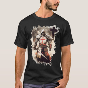 Camiseta Cruz Templaria de los Caballeros Católicos