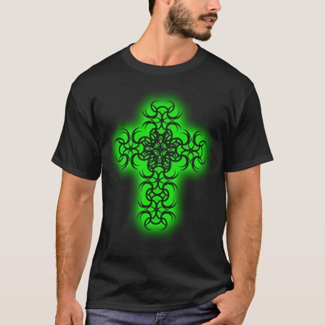 Camiseta Cruz Tribal (Anverso)