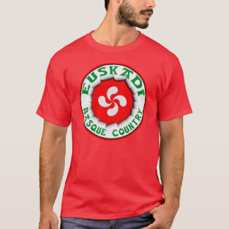 Camiseta cruz vasca