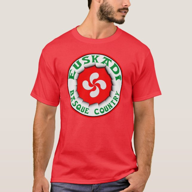 Camiseta cruz vasca (Anverso)