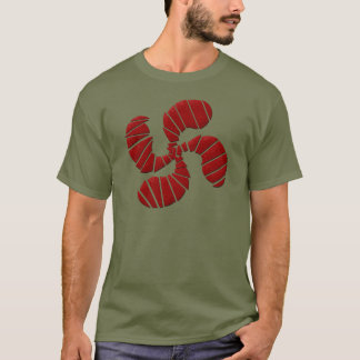 Camiseta Cruz vasca estallado
