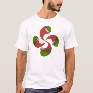Camiseta cruz vasca t-shirt