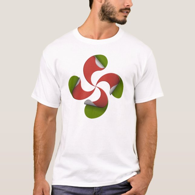 Camiseta cruz vasca t-shirt (Anverso)