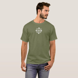 Camiseta Cruz verde IC XC NIKA