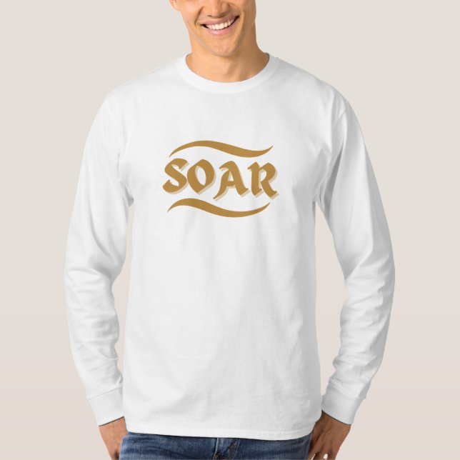 Camiseta Cruz y Alas de Soar (Anverso)