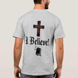 Camiseta Cruz y biblia