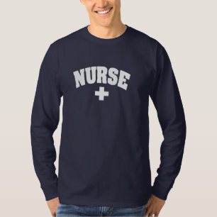 Camiseta Cruz y estetoscopio blancos