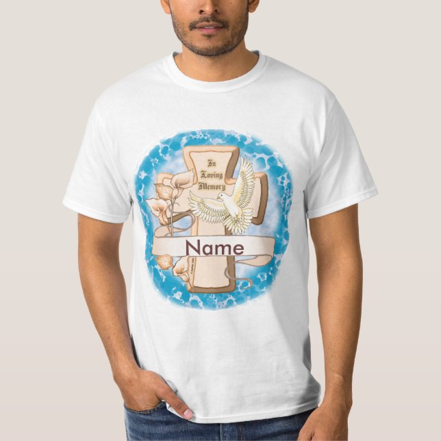 Camiseta cruzada de memoria (Anverso)