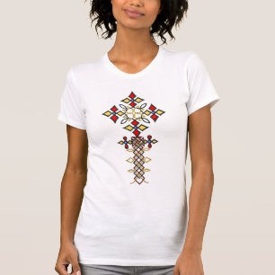 Camiseta cruzada etíope