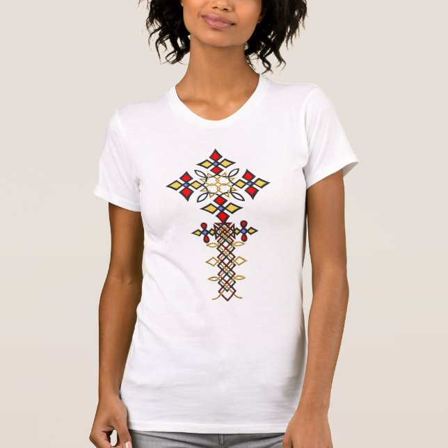 Camiseta cruzada etíope (Anverso)