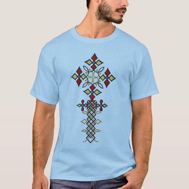 Camiseta cruzada etíope (Anverso)