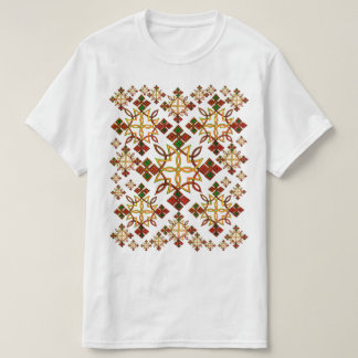 Camiseta cruzada etíope de Rootz Meskel