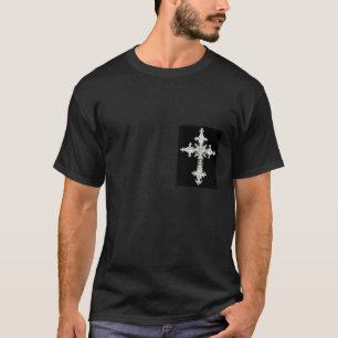 Camiseta cruzada gótica céltica - modificada par