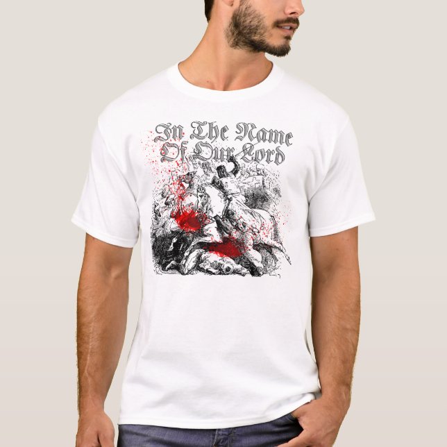 Camiseta Cruzadas sangrientas (Anverso)