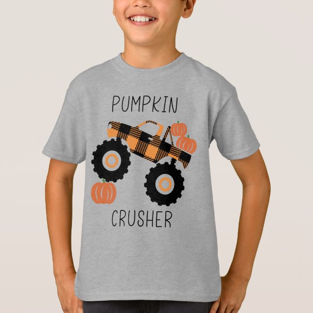 Camiseta Cruzado de calabaza (Anverso)