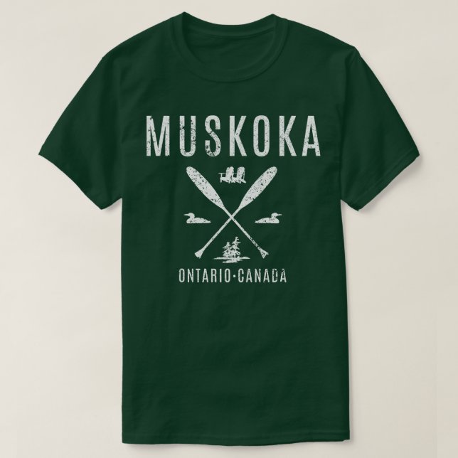 Camiseta Cruzado de Muskoka (Diseño del anverso)