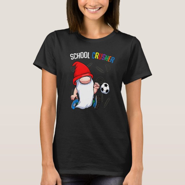 Camiseta Cruzado escolar de vuelta a la escuela (Anverso)