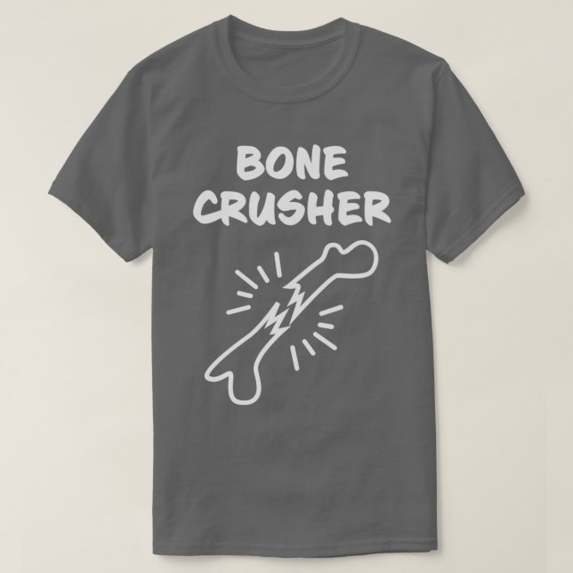 Camiseta Cruzado óseo (Diseño del anverso)