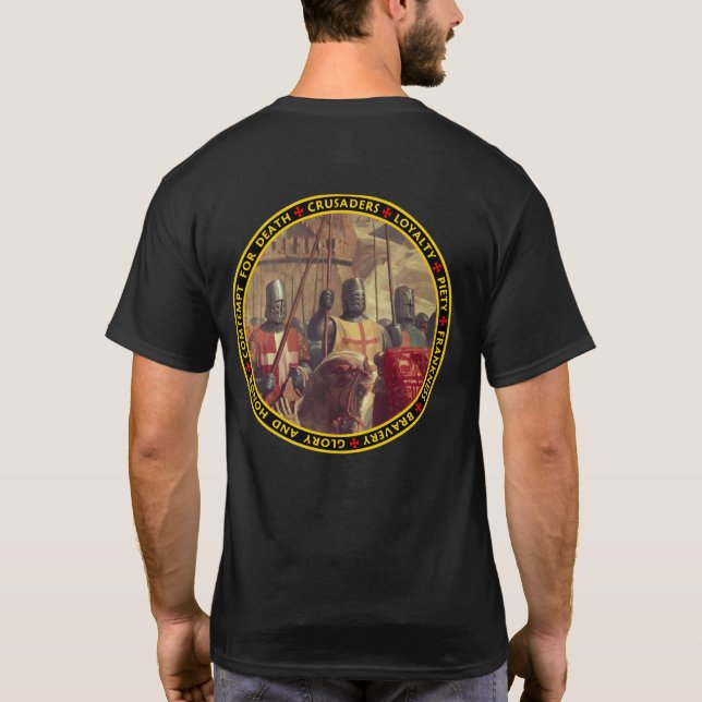 Camiseta Cruzados que pintan en el Marchh (Reverso)