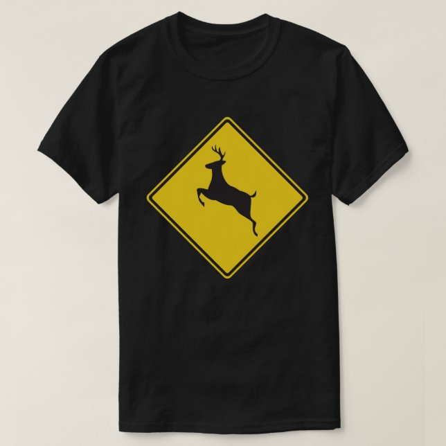 Camiseta Cruzamiento de venados (Diseño del anverso)