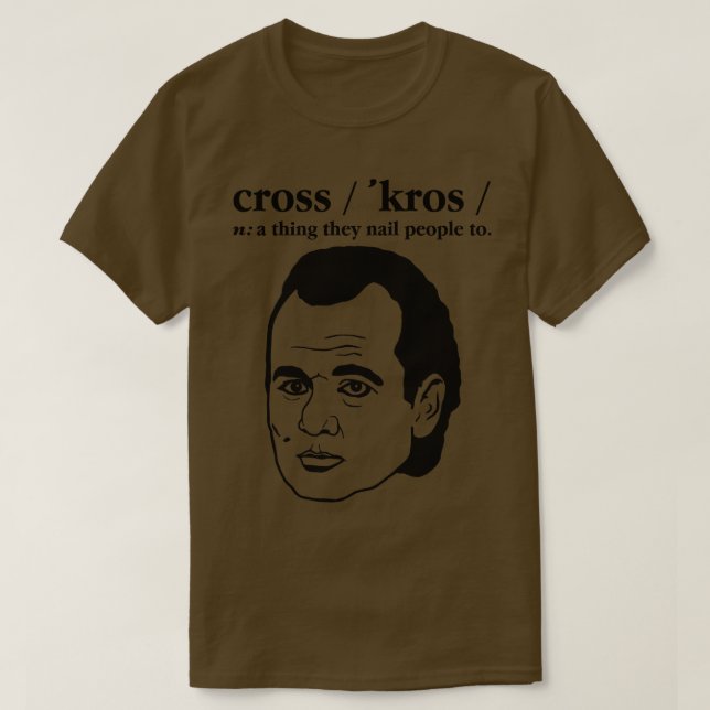 Camiseta Cruzan A La Gente Para (Diseño del anverso)