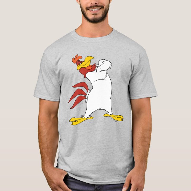 Camiseta Cruzan los brazos de Lehorn Foghorn (Anverso)