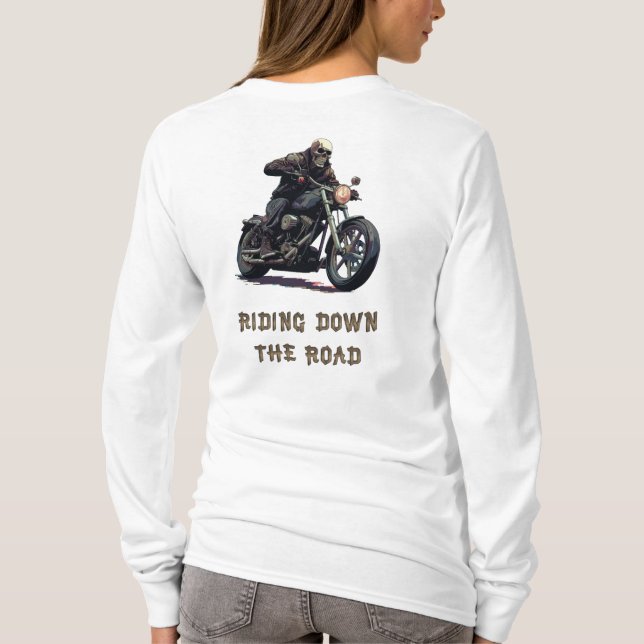 Camiseta Cruzando la Carretera (Reverso)